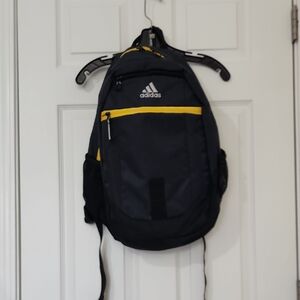 Adidas Men's Backpack in Black and Yellow